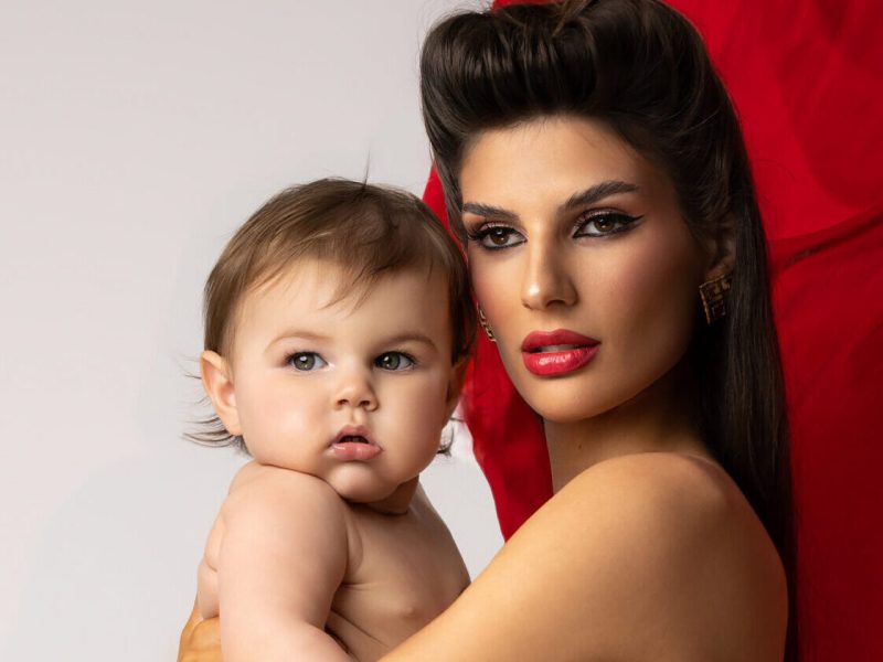 Natural Light vs. Studio Mommy & Me Portraits